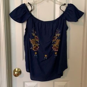 Off the shoulder shirt